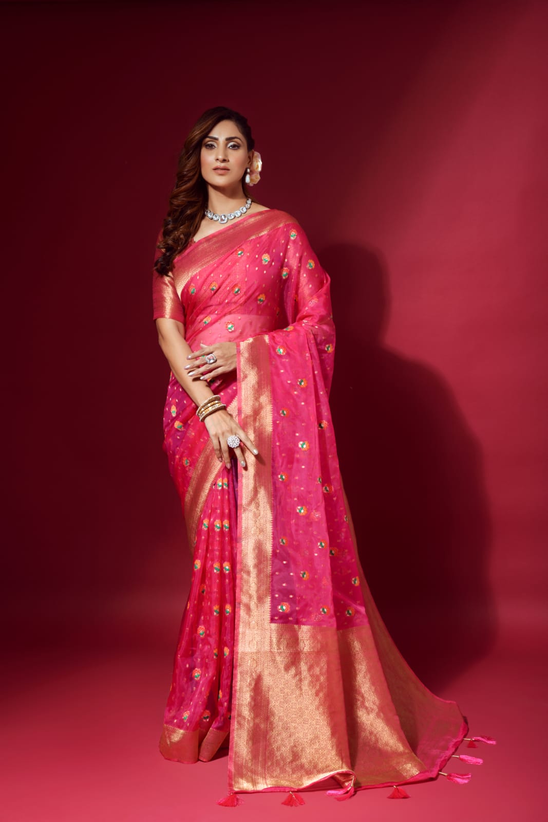 Rajpath Amuly Silk Designer Ethnic Wear Organza Silk Saree Collection
